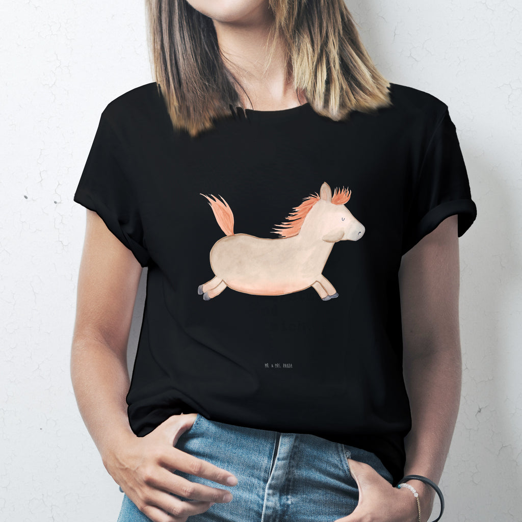 Größe S T-Shirt Pferd springt T-Shirt, Shirt, Tshirt, Lustiges T-Shirt, T-Shirt mit Spruch, Party, Junggesellenabschied, Jubiläum, Geburstag, Herrn, Damen, Männer, Frauen, Schlafshirt, Nachthemd, Sprüche, Bauernhof, Hoftiere, Landwirt, Landwirtin, Pferd, Pony, Pferde, Stall, Pferdestall, ausreiten, reiten, Pferdebesitzer