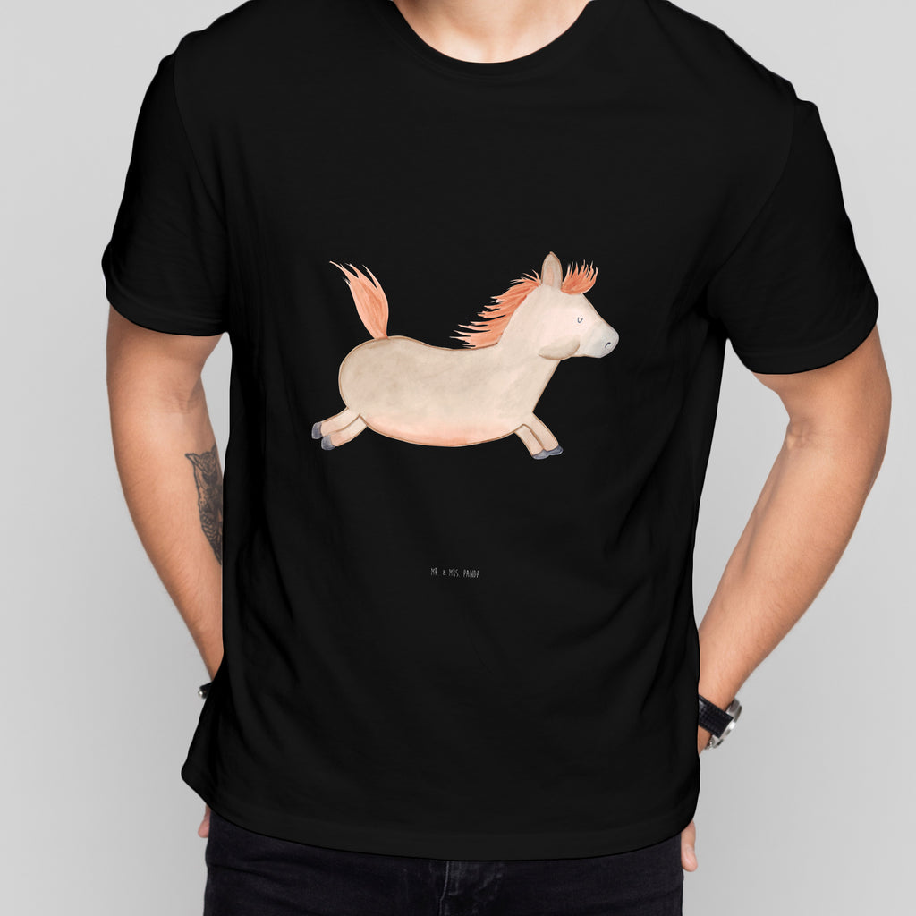 Größe S T-Shirt Pferd springt T-Shirt, Shirt, Tshirt, Lustiges T-Shirt, T-Shirt mit Spruch, Party, Junggesellenabschied, Jubiläum, Geburstag, Herrn, Damen, Männer, Frauen, Schlafshirt, Nachthemd, Sprüche, Bauernhof, Hoftiere, Landwirt, Landwirtin, Pferd, Pony, Pferde, Stall, Pferdestall, ausreiten, reiten, Pferdebesitzer