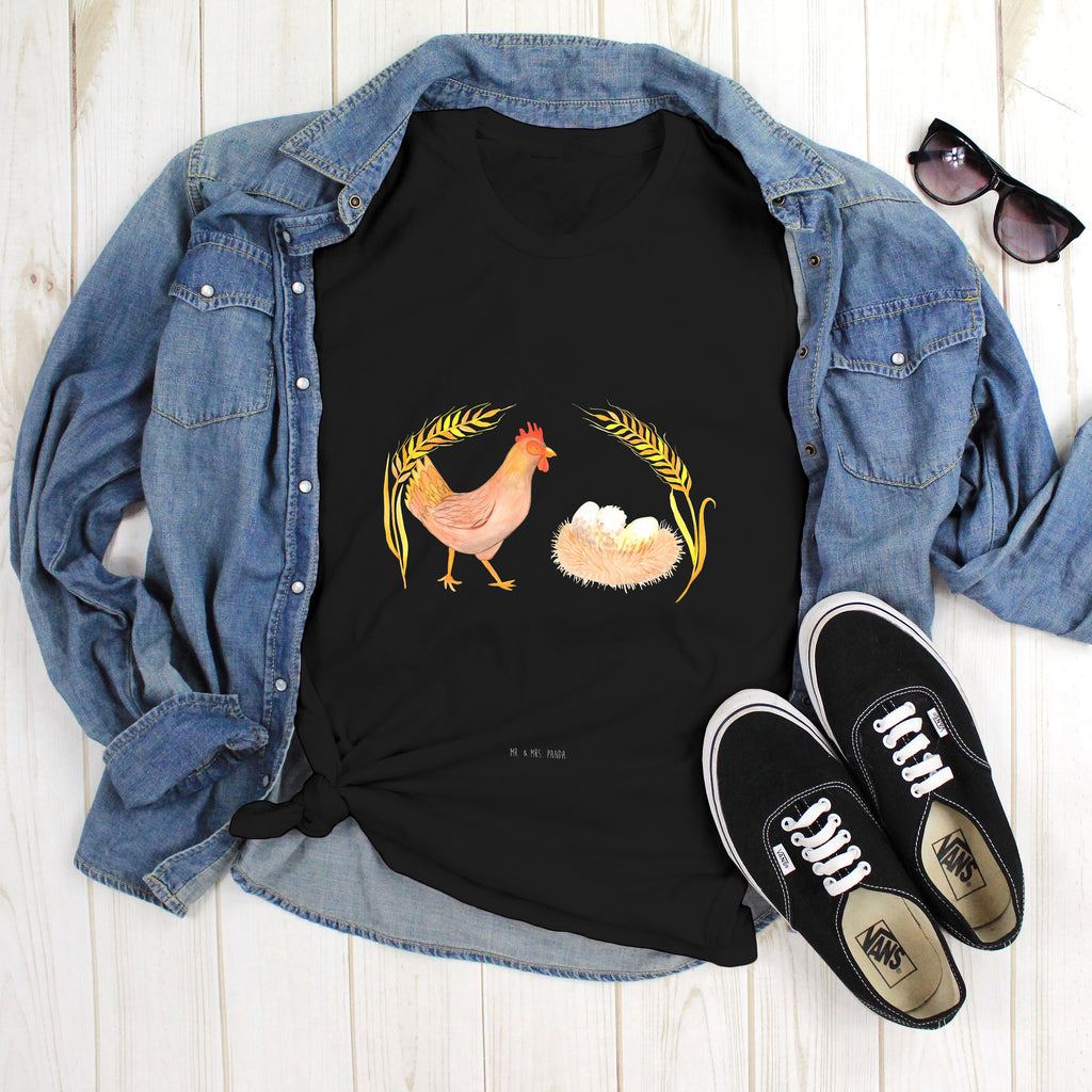 Größe S T-Shirt Huhn stolz T-Shirt, Shirt, Tshirt, Lustiges T-Shirt, T-Shirt mit Spruch, Party, Junggesellenabschied, Jubiläum, Geburstag, Herrn, Damen, Männer, Frauen, Schlafshirt, Nachthemd, Sprüche, Bauernhof, Hoftiere, Landwirt, Landwirtin, Hahn, Henne, Hühner, Eier, Hof, Landleben, Motivation, Geburt, Magie, Spruch, Schwangerschaft