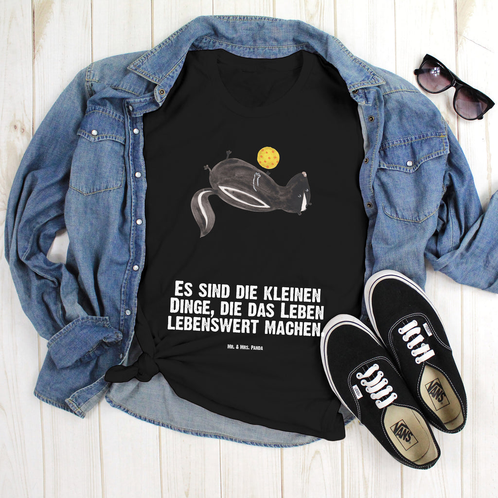 Größe XXL T-Shirt Stinktier Ball T-Shirt, Shirt, Tshirt, Lustiges T-Shirt, T-Shirt mit Spruch, Party, Junggesellenabschied, Jubiläum, Geburstag, Herrn, Damen, Männer, Frauen, Schlafshirt, Nachthemd, Sprüche, Stinktier, Skunk, Wildtier, Raubtier, Stinker, Stinki, verspielt, Weisheit