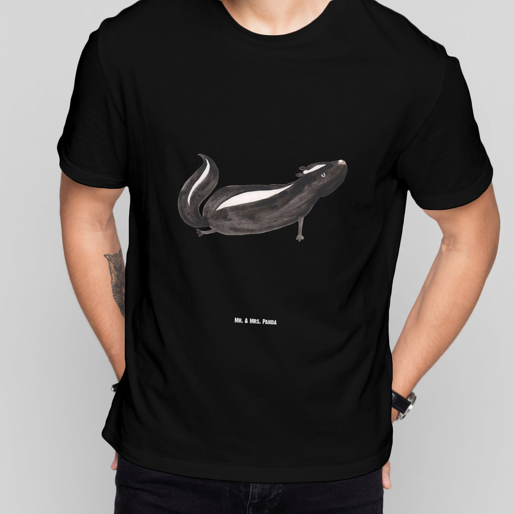 Größe L T-Shirt Stinktier Yoga T-Shirt, Shirt, Tshirt, Lustiges T-Shirt, T-Shirt mit Spruch, Party, Junggesellenabschied, Jubiläum, Geburstag, Herrn, Damen, Männer, Frauen, Schlafshirt, Nachthemd, Sprüche, Stinktier, Skunk, Wildtier, Raubtier, Stinker, Stinki, Yoga, Namaste, Lebe, Liebe, Lache