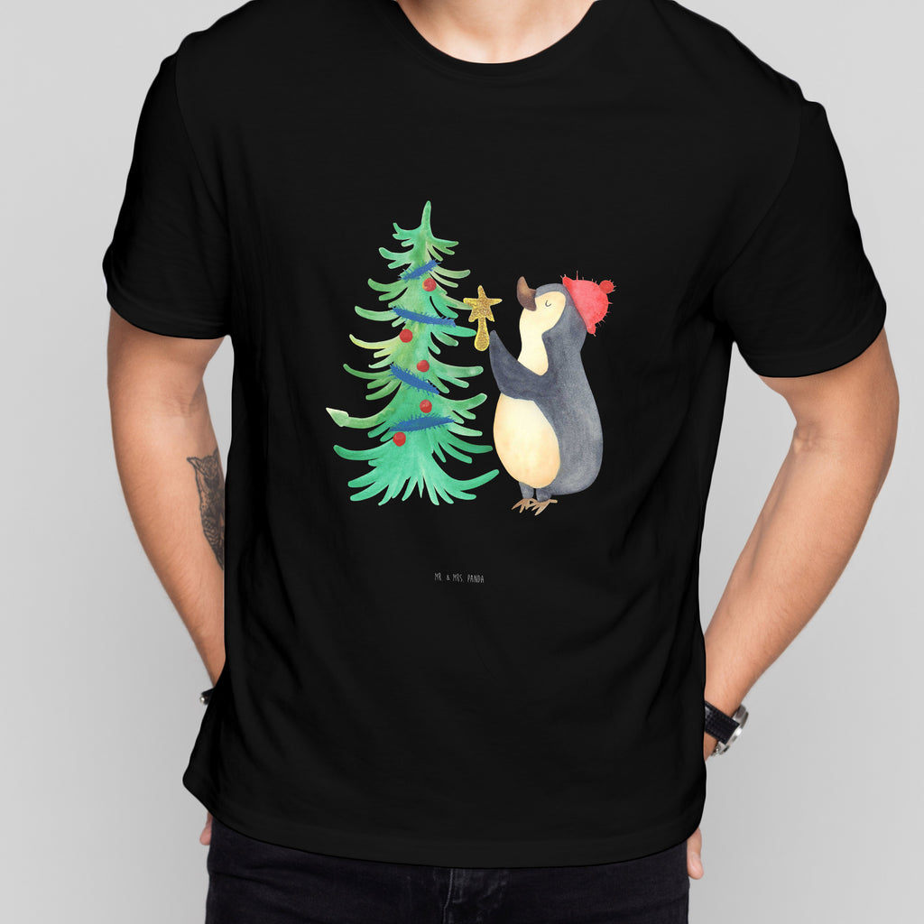 Größe S T-Shirt Pinguin Weihnachtsbaum T-Shirt, Shirt, Tshirt, Lustiges T-Shirt, T-Shirt mit Spruch, Party, Junggesellenabschied, Jubiläum, Geburstag, Herrn, Damen, Männer, Frauen, Schlafshirt, Nachthemd, Sprüche, Winter, Weihnachten, Weihnachtsdeko, Nikolaus, Advent, Heiligabend, Wintermotiv, Pinguin