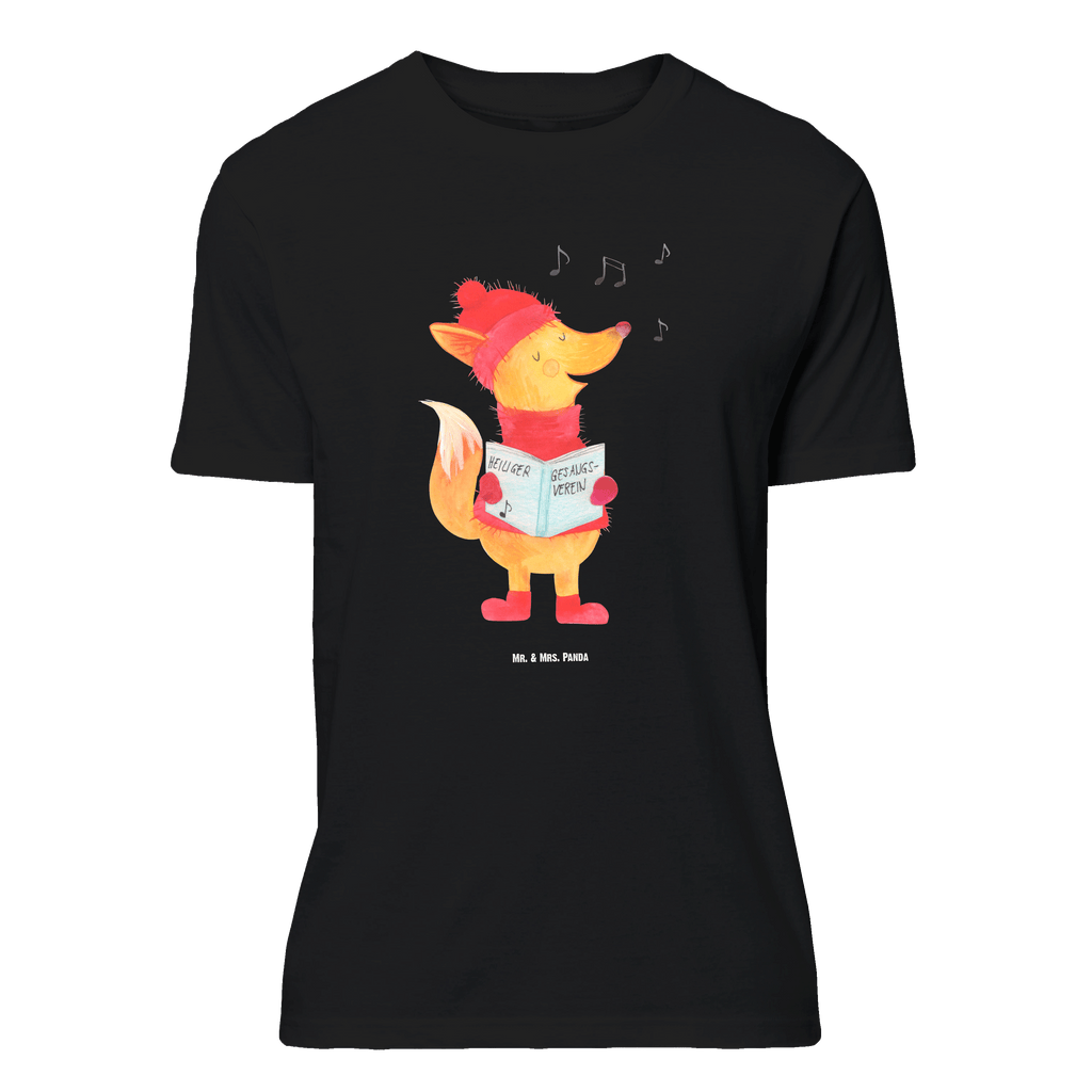 Größe L T-Shirt Fuchs Sänger T-Shirt, Shirt, Tshirt, Lustiges T-Shirt, T-Shirt mit Spruch, Party, Junggesellenabschied, Jubiläum, Geburstag, Herrn, Damen, Männer, Frauen, Schlafshirt, Nachthemd, Sprüche, Winter, Weihnachten, Weihnachtsdeko, Nikolaus, Advent, Heiligabend, Wintermotiv, Fuchs, Füchse, Sänger, Geschenk Sänger, Singen, Weihnachtslieder