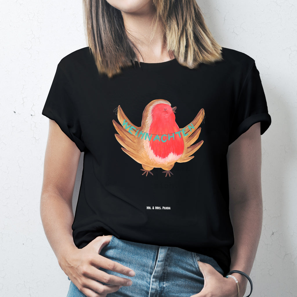 Größe XL T-Shirt Rotkehlchen Weihnachten T-Shirt, Shirt, Tshirt, Lustiges T-Shirt, T-Shirt mit Spruch, Party, Junggesellenabschied, Jubiläum, Geburstag, Herrn, Damen, Männer, Frauen, Schlafshirt, Nachthemd, Sprüche, Winter, Weihnachten, Weihnachtsdeko, Nikolaus, Advent, Heiligabend, Wintermotiv, Frohe Weihnachten, Weihnachtsmotiv, Weihnachtsgruß, Vogel, xmas