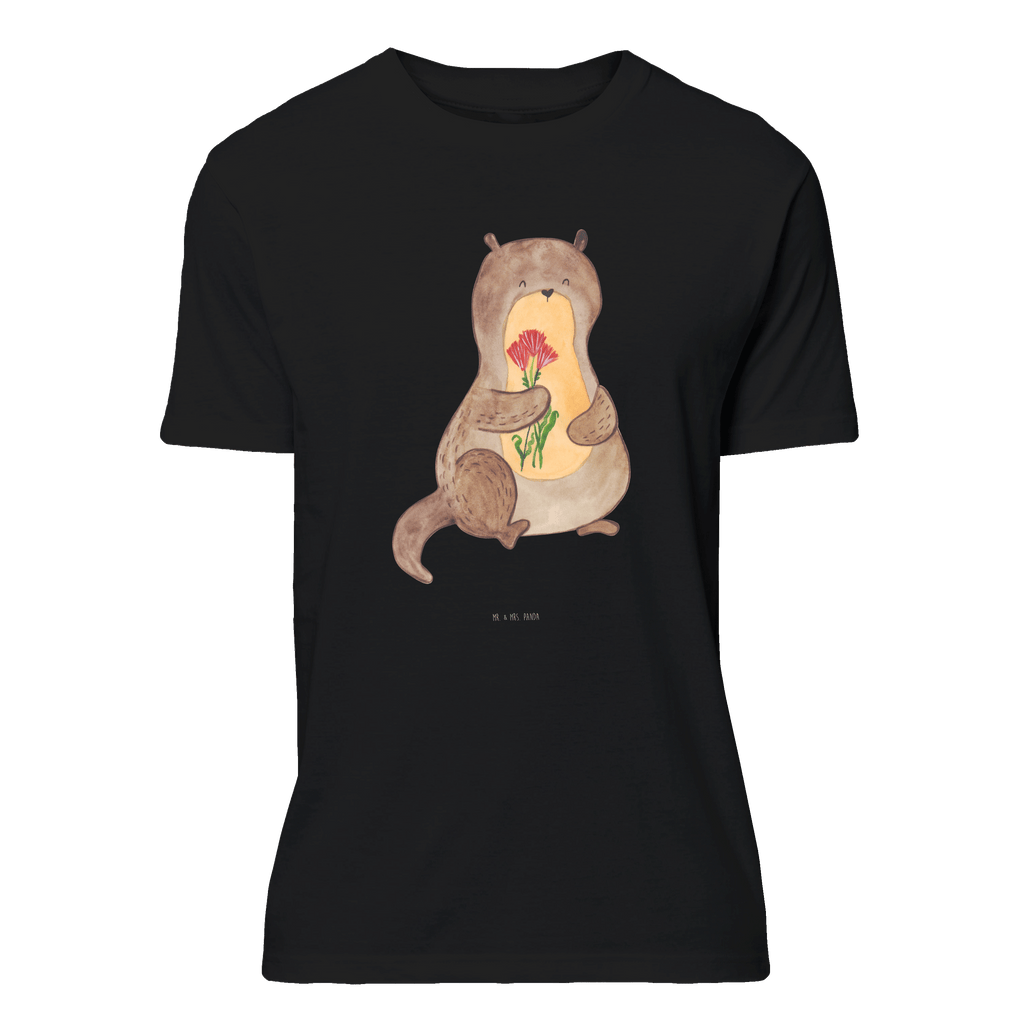 Größe S T-Shirt Otter Blumenstrauß T-Shirt, Shirt, Tshirt, Lustiges T-Shirt, T-Shirt mit Spruch, Party, Junggesellenabschied, Jubiläum, Geburstag, Herrn, Damen, Männer, Frauen, Schlafshirt, Nachthemd, Sprüche, Otter, Fischotter, Seeotter, Otter Seeotter See Otter