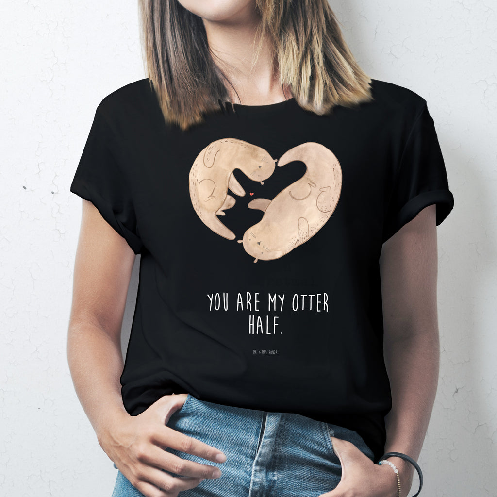 Größe S T-Shirt Otter Herz T-Shirt, Shirt, Tshirt, Lustiges T-Shirt, T-Shirt mit Spruch, Party, Junggesellenabschied, Jubiläum, Geburstag, Herrn, Damen, Männer, Frauen, Schlafshirt, Nachthemd, Sprüche, Otter, Fischotter, Seeotter, Liebe, Herz, Liebesbeweis, Liebesgeschenk, Bessere Hälfte, Love you, Jahrestag, Hochzeitstag, Verlobung, gemeinsames Leben