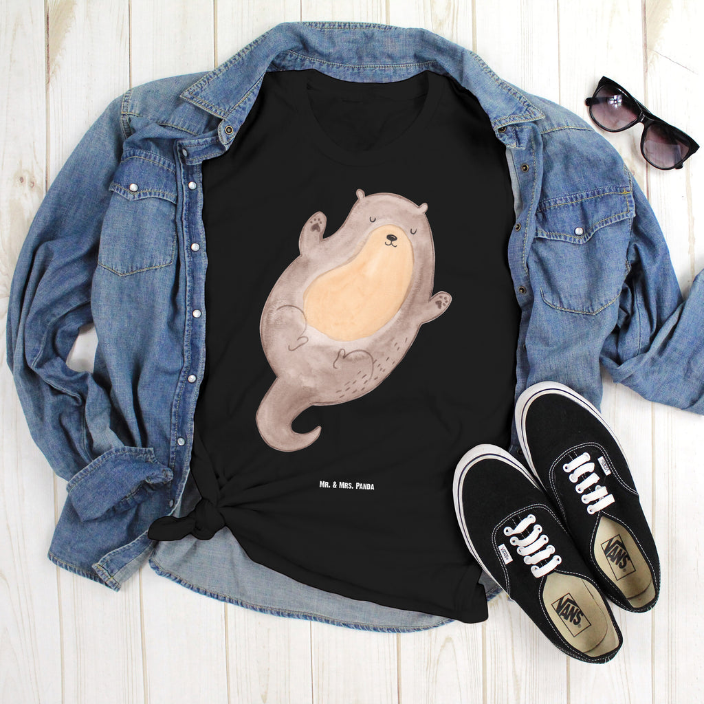 Größe L T-Shirt Otter Umarmen T-Shirt, Shirt, Tshirt, Lustiges T-Shirt, T-Shirt mit Spruch, Party, Junggesellenabschied, Jubiläum, Geburstag, Herrn, Damen, Männer, Frauen, Schlafshirt, Nachthemd, Sprüche, Otter, Fischotter, Seeotter, Otter Seeotter See Otter