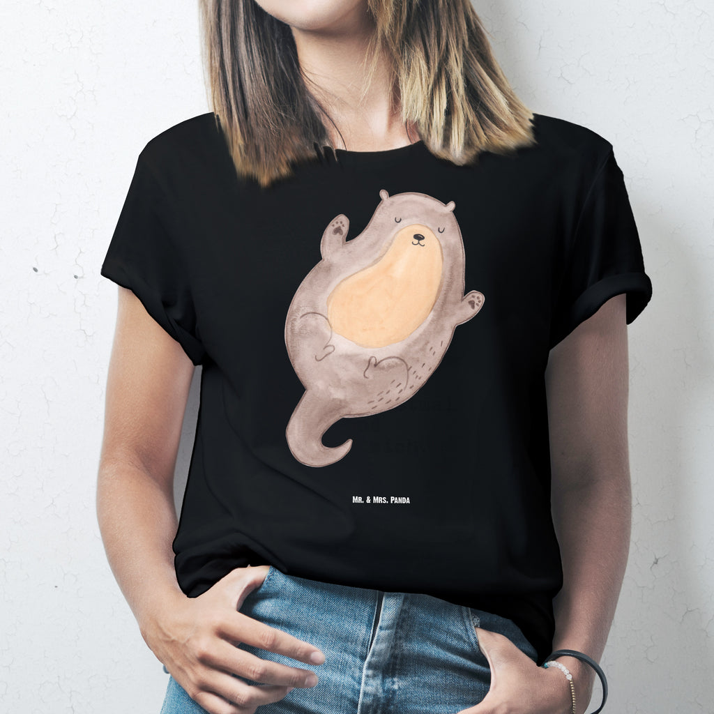Größe L T-Shirt Otter Umarmen T-Shirt, Shirt, Tshirt, Lustiges T-Shirt, T-Shirt mit Spruch, Party, Junggesellenabschied, Jubiläum, Geburstag, Herrn, Damen, Männer, Frauen, Schlafshirt, Nachthemd, Sprüche, Otter, Fischotter, Seeotter, Otter Seeotter See Otter
