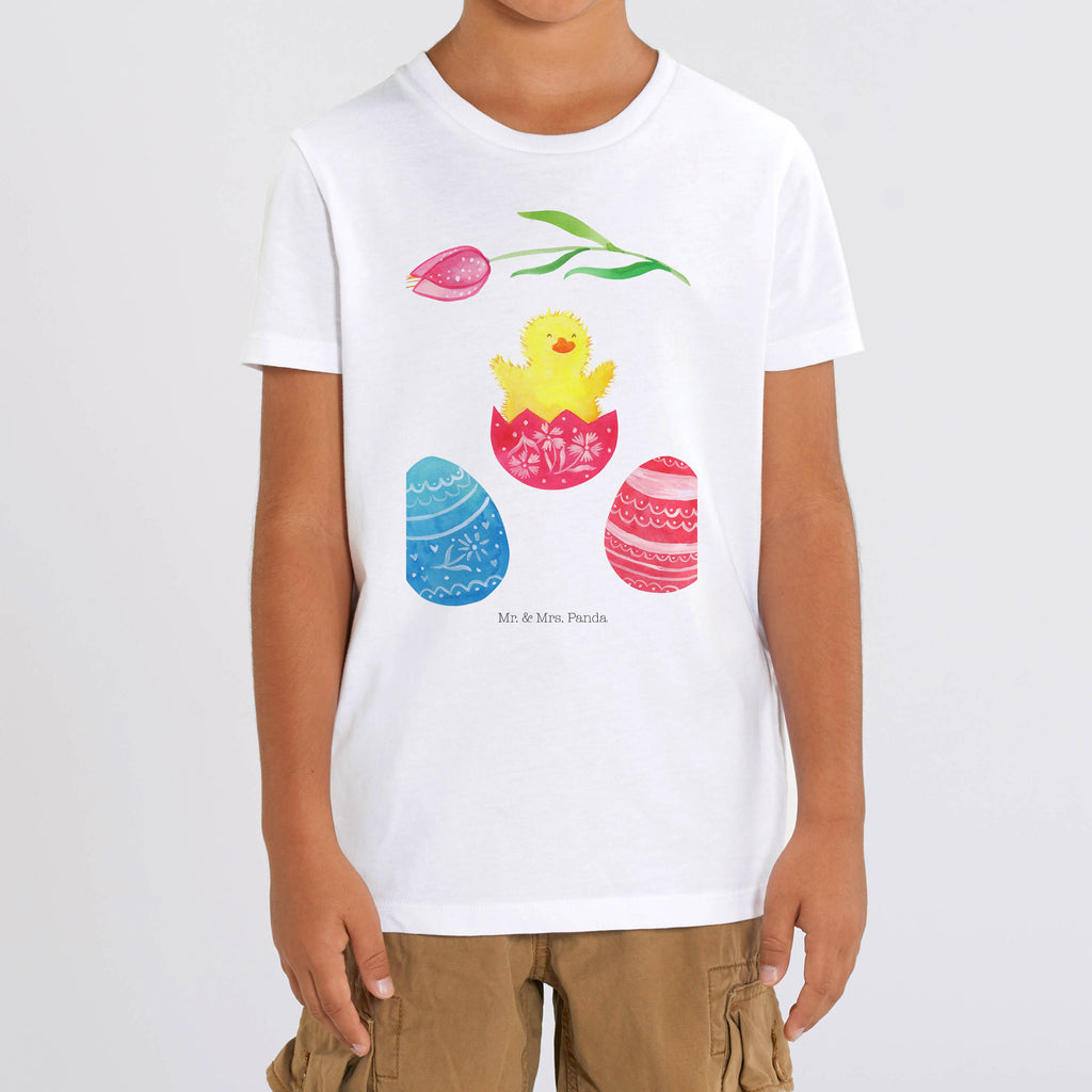 3-4 Jahre Kinder T-Shirt Küken geschlüpft Ostern, Osterhase, Ostergeschenke, Osternest, Osterdeko, Geschenk zu Ostern, Küken, Osterei, Ostereier, Ei, Frühlingsgefühle, Freude, Grüße, liebe Grüße, Frohe Ostern, Ostergrüße