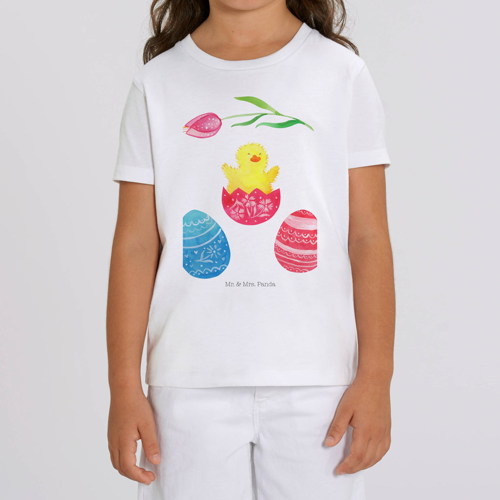 3-4 Jahre Kinder T-Shirt Küken geschlüpft Ostern, Osterhase, Ostergeschenke, Osternest, Osterdeko, Geschenk zu Ostern, Küken, Osterei, Ostereier, Ei, Frühlingsgefühle, Freude, Grüße, liebe Grüße, Frohe Ostern, Ostergrüße