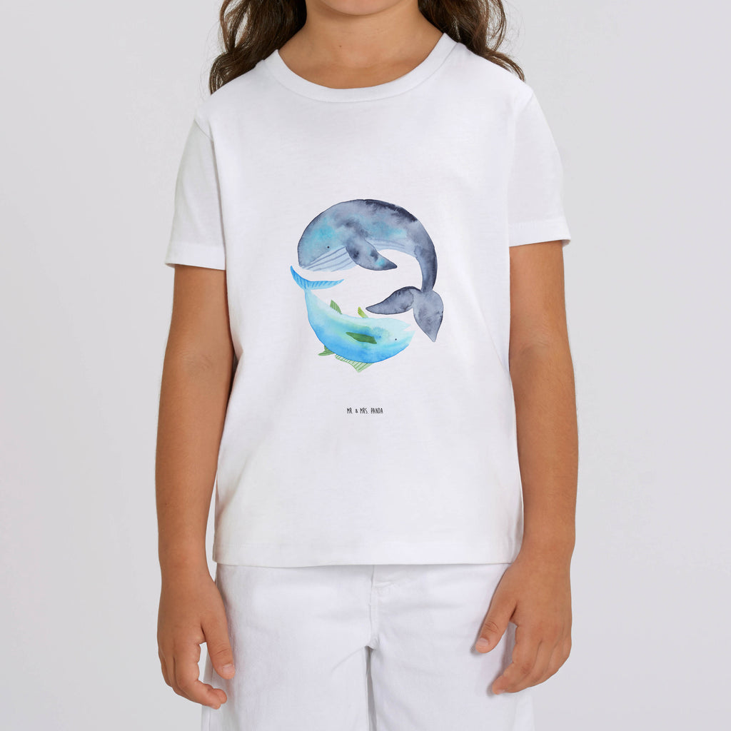 3-4 Jahre Kinder T-Shirt Walfisch & Thunfisch Tiermotive, Gute Laune, lustige Sprüche, Tiere, Wal, Wahl, Tunfisch, Wortwitz lustig, Spruch lustig, Flachwitz, Witz, Spruch des Tages, Flachwitz Geschenk