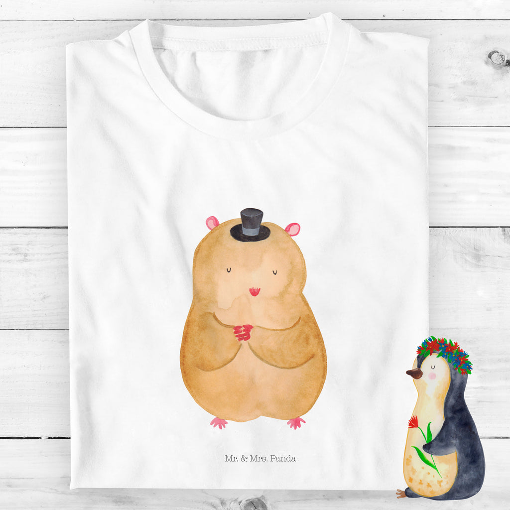3-4 Jahre Kinder T-Shirt Hamster mit Hut Tiermotive, Gute Laune, lustige Sprüche, Tiere, Hamster, Hut, Magier, Zylinder, Zwerghamster, Zauberer, Houdini