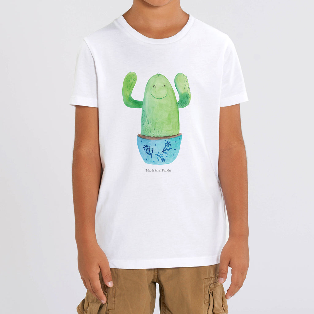 3-4 Jahre Kinder T-Shirt Kaktus Happy Kaktus, Kakteen, Motivation, Spruch, lustig, Kindersicherung, Neustart, Büro, Büroalltag, Kollege, Kollegin, Freundin, Mutter, Familie, Ausbildung
