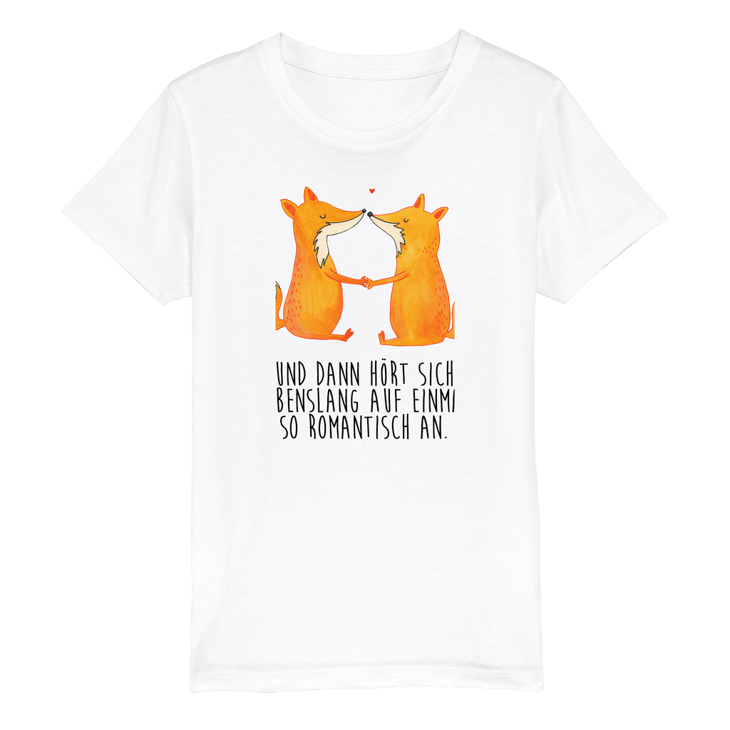 3-4 Jahre Kinder T-Shirt Füchse Liebe Fuchs, Füchse, Fox, Liebe, Liebespaar, Paar, Partner, Freundin, Freund, Ehe, Verlobte, Ehemann, Ehefrau, Liebesbeweis