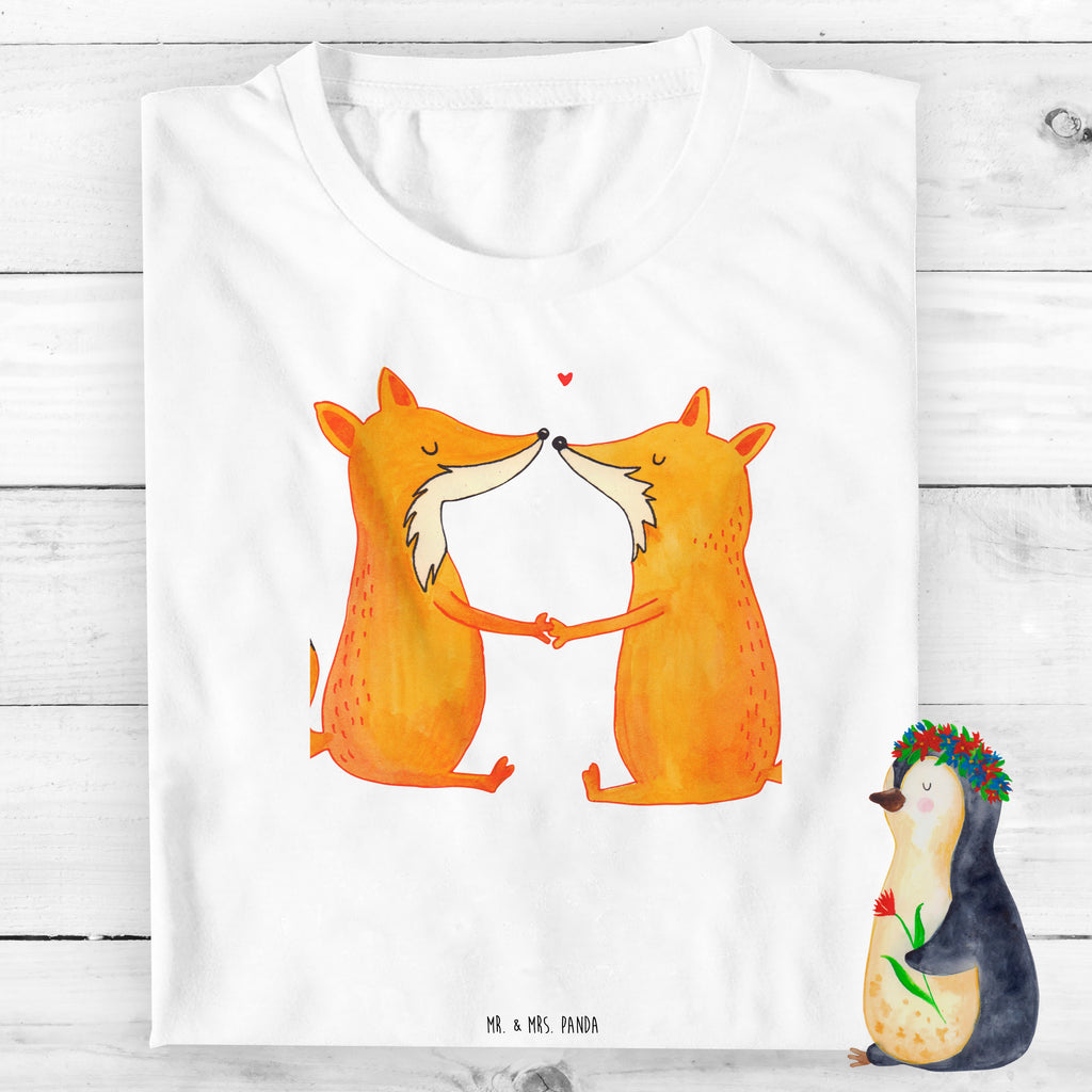 3-4 Jahre Kinder T-Shirt Füchse Liebe Fuchs, Füchse, Fox, Liebe, Liebespaar, Paar, Partner, Freundin, Freund, Ehe, Verlobte, Ehemann, Ehefrau, Liebesbeweis