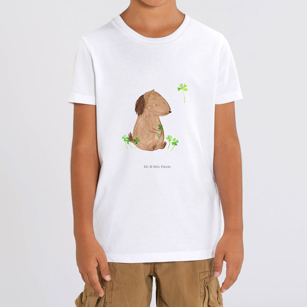 3-4 Jahre Kinder T-Shirt Hund Kleeblatt Hund, Hundemotiv, Haustier, Hunderasse, Tierliebhaber, Hundebesitzer, Sprüche, Kleeblatt, Glück, Tagträume, Motivation, Neuanfang, Geschenk, Glücksbringer, Selbstliebe, Achtsamkeit