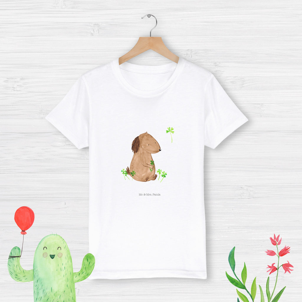 3-4 Jahre Kinder T-Shirt Hund Kleeblatt Hund, Hundemotiv, Haustier, Hunderasse, Tierliebhaber, Hundebesitzer, Sprüche, Kleeblatt, Glück, Tagträume, Motivation, Neuanfang, Geschenk, Glücksbringer, Selbstliebe, Achtsamkeit
