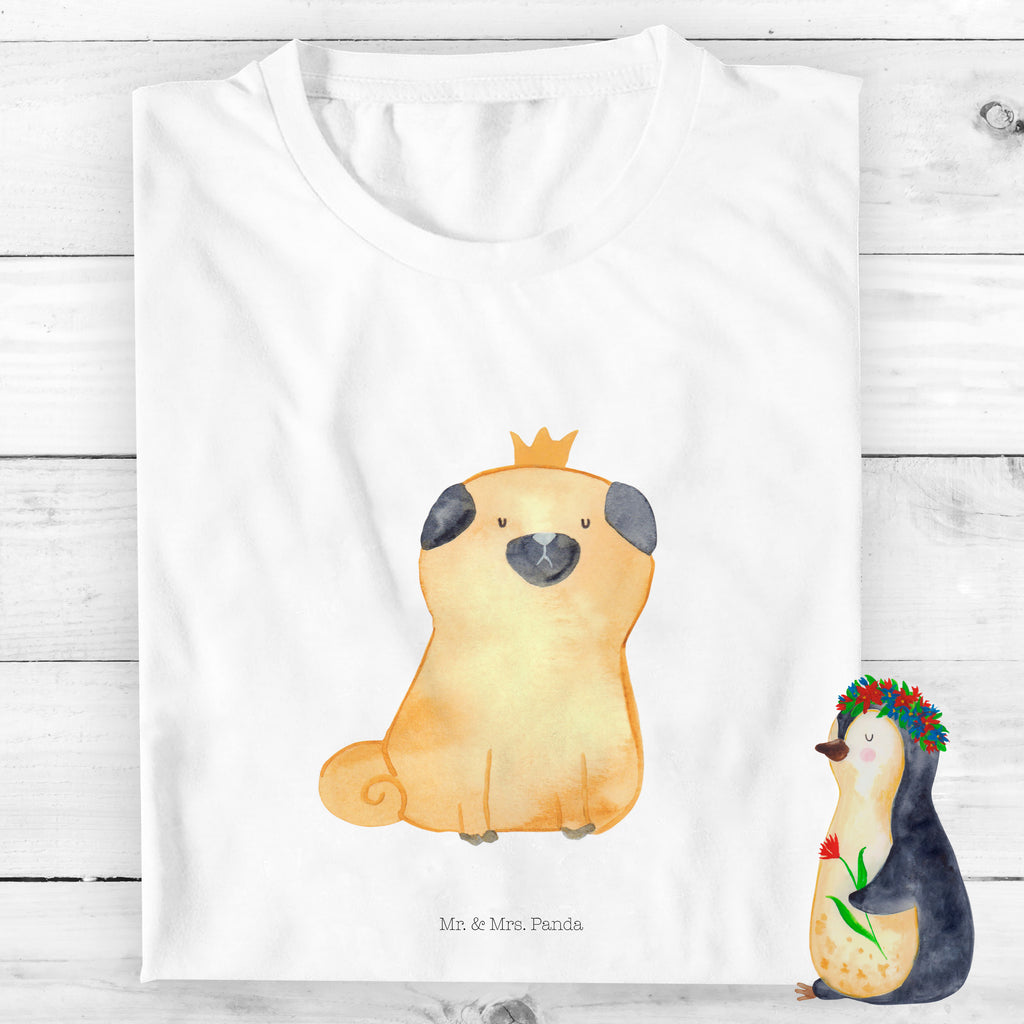 3-4 Jahre Kinder T-Shirt Mops Krone Hund, Hundemotiv, Haustier, Hunderasse, Tierliebhaber, Hundebesitzer, Sprüche, Mops, allergisch, kinderlos, Hausregel, Hundebesitzer. Spruch, lustig