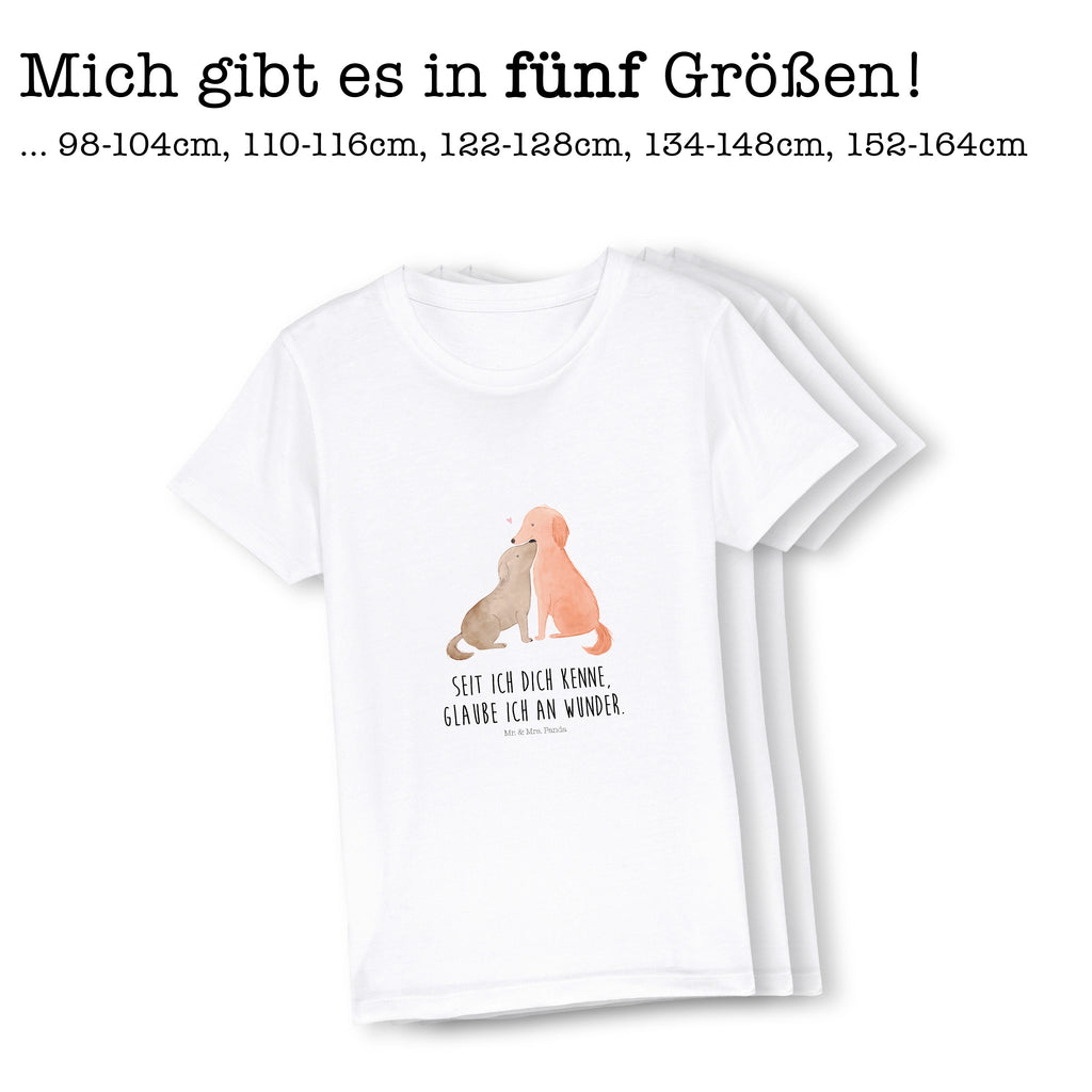 3-4 Jahre Kinder T-Shirt Hunde Liebe Hund, Hundemotiv, Haustier, Hunderasse, Tierliebhaber, Hundebesitzer, Sprüche, Liebe, Hund. Hunde, Kuss, Vertrauen, Kuscheln, Herz