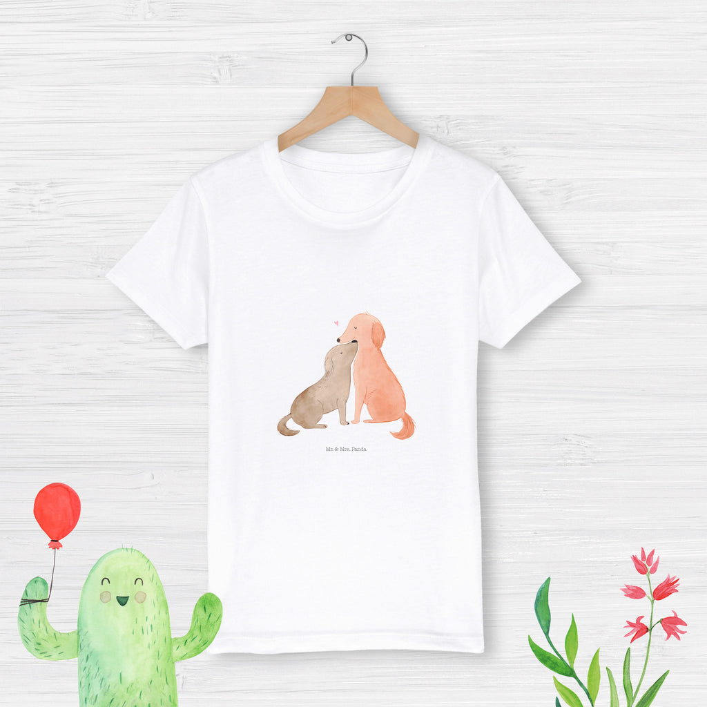 3-4 Jahre Kinder T-Shirt Hunde Liebe Hund, Hundemotiv, Haustier, Hunderasse, Tierliebhaber, Hundebesitzer, Sprüche, Liebe, Hund. Hunde, Kuss, Vertrauen, Kuscheln, Herz