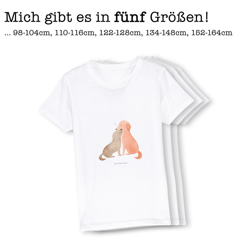 3-4 Jahre Kinder T-Shirt Hunde Liebe Hund, Hundemotiv, Haustier, Hunderasse, Tierliebhaber, Hundebesitzer, Sprüche, Liebe, Hund. Hunde, Kuss, Vertrauen, Kuscheln, Herz