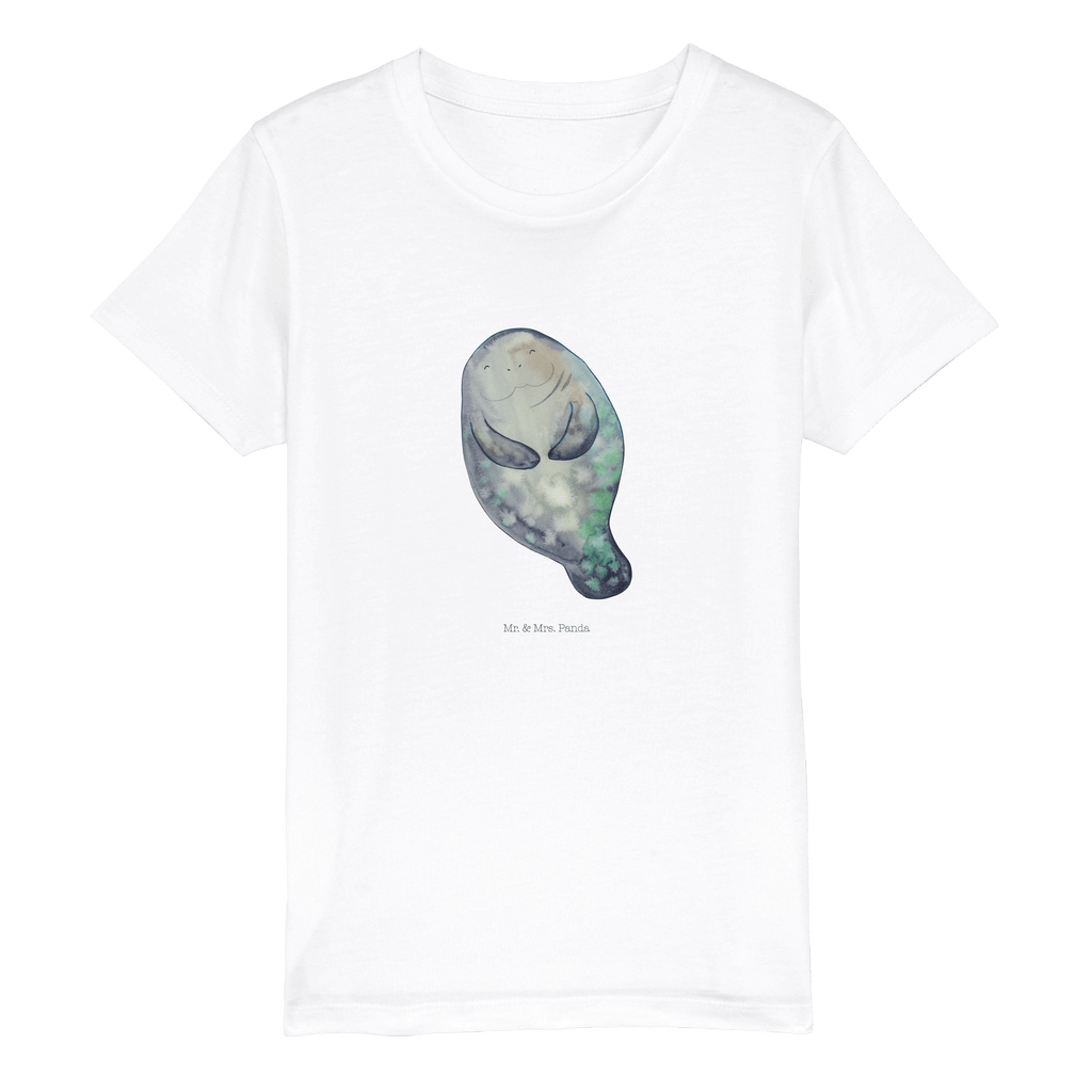 5-6 Jahre Kinder T-Shirt Seekuh happy Meerestiere, Meer, Urlaub, Seekuh, Seekühe, Selbstliebe, Respekt, Neuanfang, Neustart, Achtsamkeit, Zufrieden, Liebeskummer, Freundin