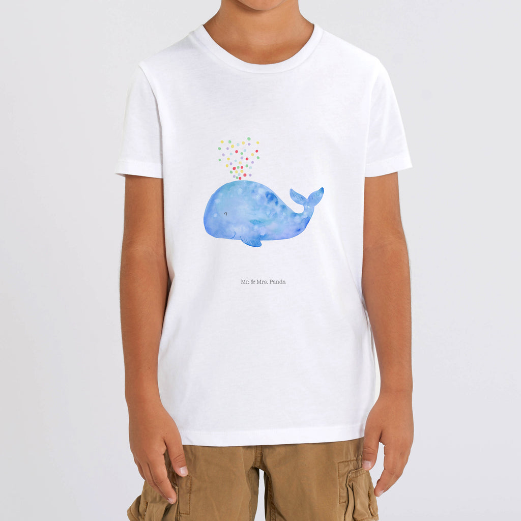 5-6 Jahre Kinder T-Shirt Wal Konfetti Meerestiere, Meer, Urlaub, Wal, Konfetti, Wale, Motivation, Neuanfang, Trennung, Diät, Abnehmen, Neustart, Lebensabschnitt, Geburtstag