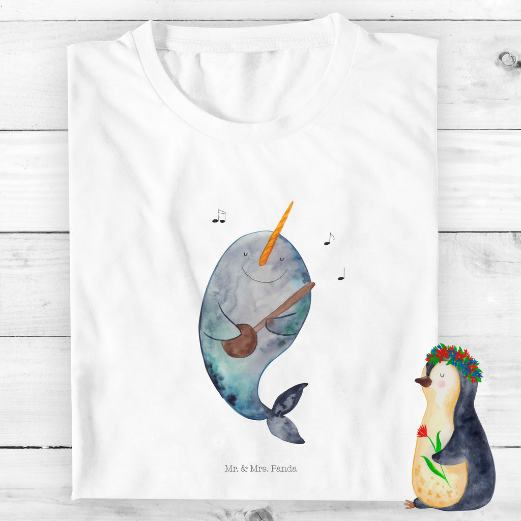 5-6 Jahre Kinder T-Shirt Narwal Gitarre Meerestiere, Meer, Urlaub, Narwal, Wal, Tanzen, Probleme, Problemlösung, Frust, Gespräche, Gitarre