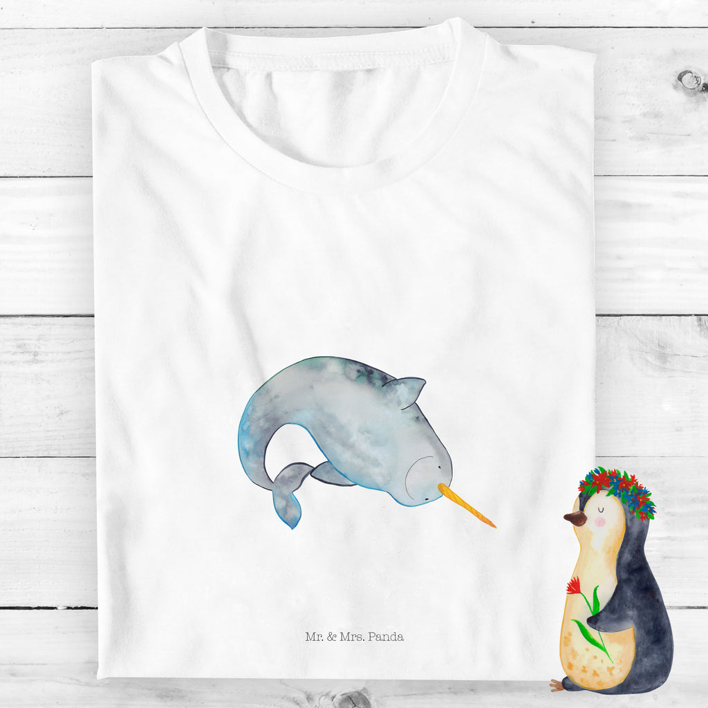 7-8 Jahre Kinder T-Shirt Narwal Meerestiere, Meer, Urlaub, Narwal, Wal, Putzen, Hausfrau, Junggesellin, aufräumen, Kinderzimmer