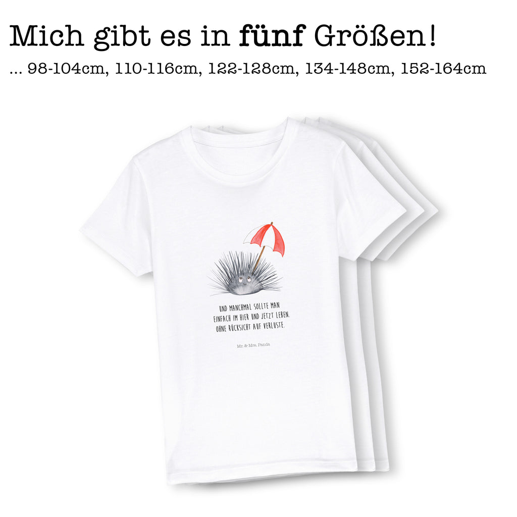 12-14 Jahre Kinder T-Shirt Seeigel Meerestiere, Meer, Urlaub, Seeigel, Achtsamkeit, Selbstakzeptanz, Selbstliebe, Hier und Jetzt, Leben, Lebe