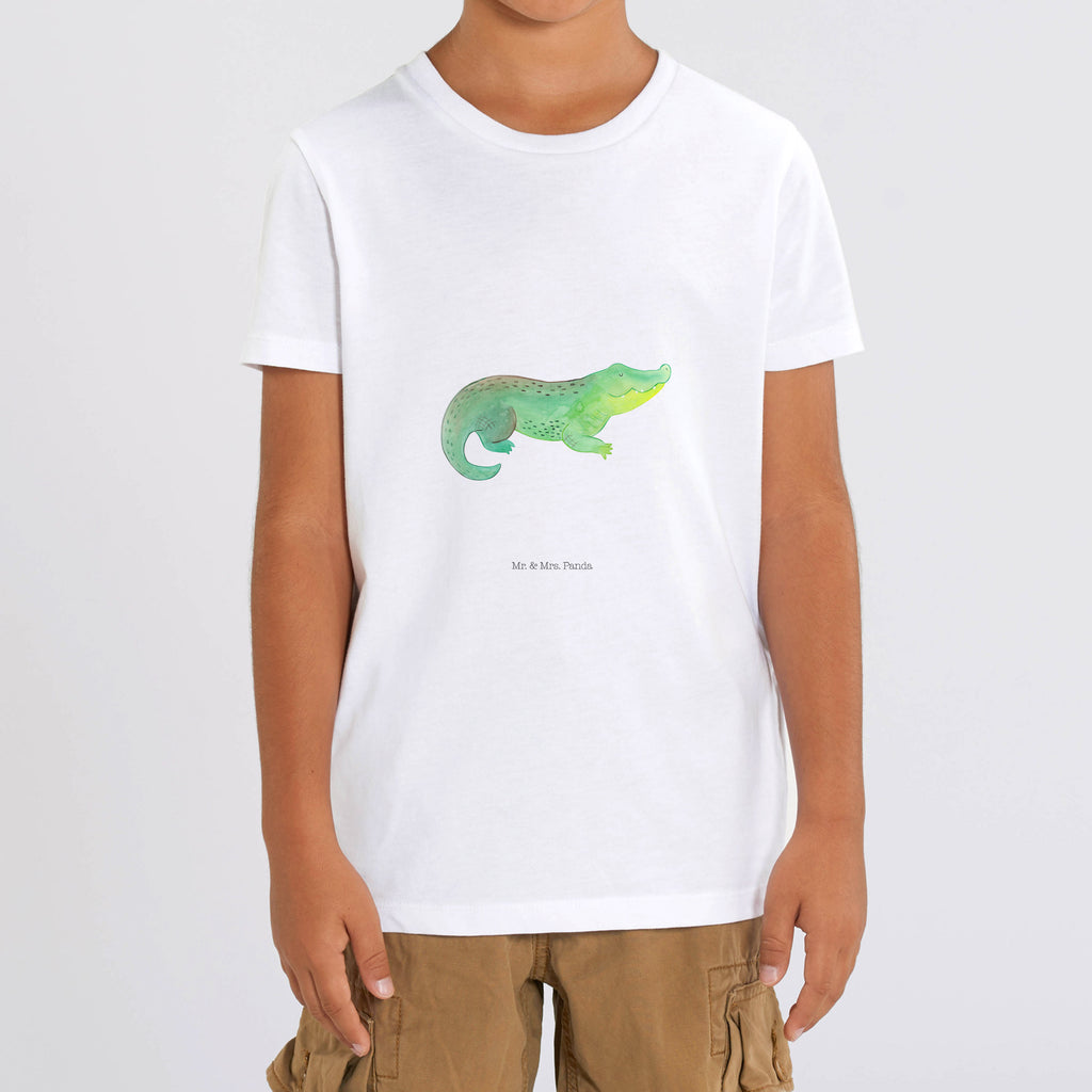 12-14 Jahre Kinder T-Shirt Krokodil Meerestiere, Meer, Urlaub, Krokodil, Krokodile, verrückt sein, spontan sein, Abenteuerlust, Reiselust, Freundin, beste Freundin, Lieblingsmensch