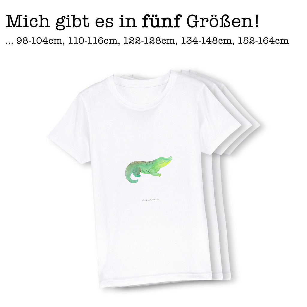 12-14 Jahre Kinder T-Shirt Krokodil Meerestiere, Meer, Urlaub, Krokodil, Krokodile, verrückt sein, spontan sein, Abenteuerlust, Reiselust, Freundin, beste Freundin, Lieblingsmensch