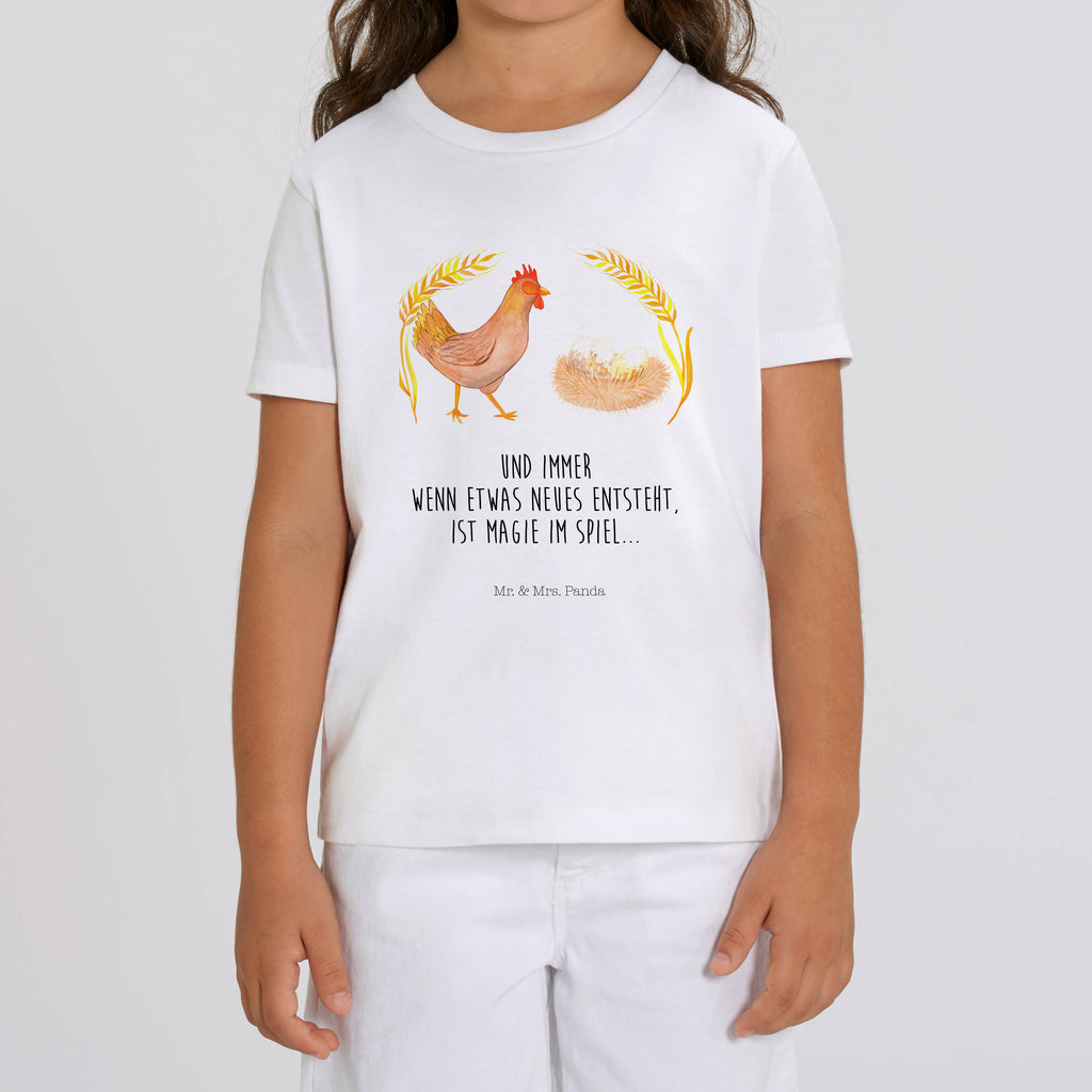 12-14 Jahre Kinder T-Shirt Huhn stolz Bauernhof, Hoftiere, Landwirt, Landwirtin, Hahn, Henne, Hühner, Eier, Hof, Landleben, Motivation, Geburt, Magie, Spruch, Schwangerschaft