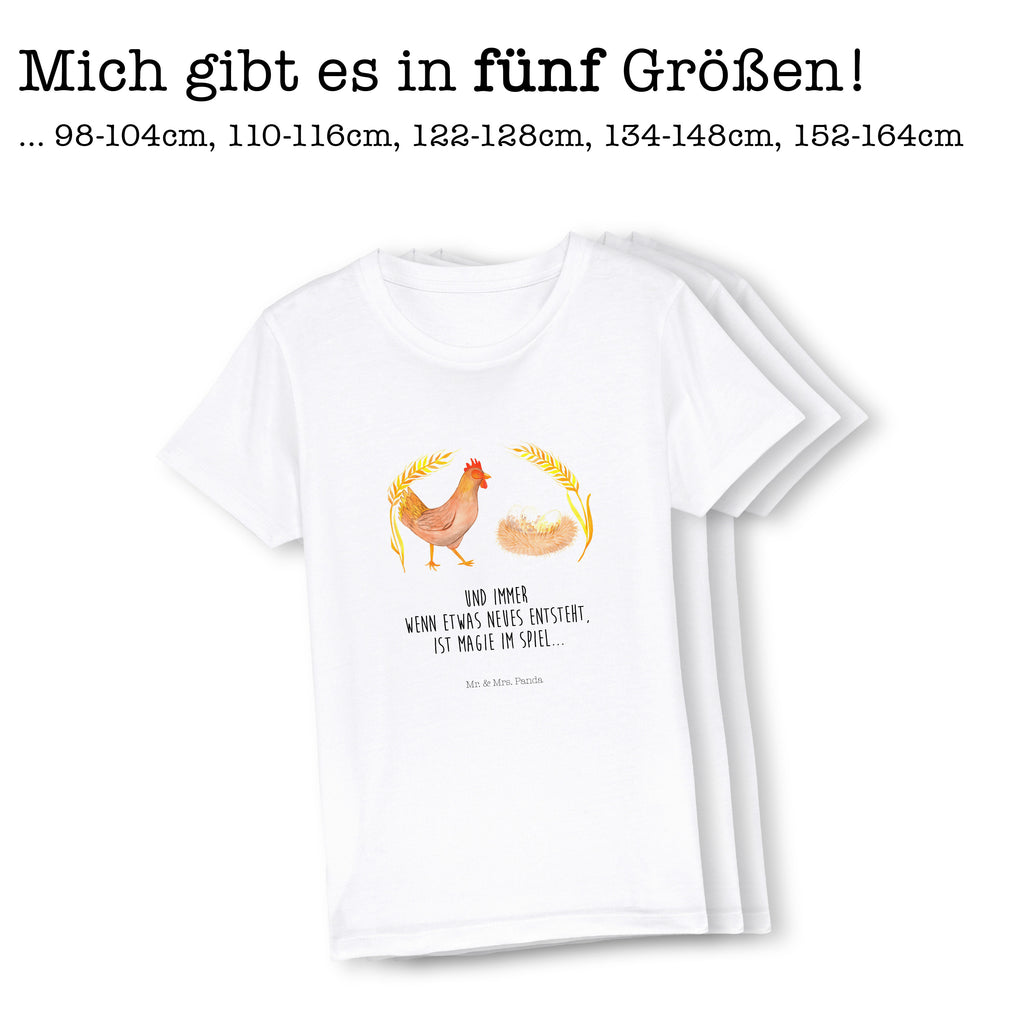 12-14 Jahre Kinder T-Shirt Huhn stolz Bauernhof, Hoftiere, Landwirt, Landwirtin, Hahn, Henne, Hühner, Eier, Hof, Landleben, Motivation, Geburt, Magie, Spruch, Schwangerschaft