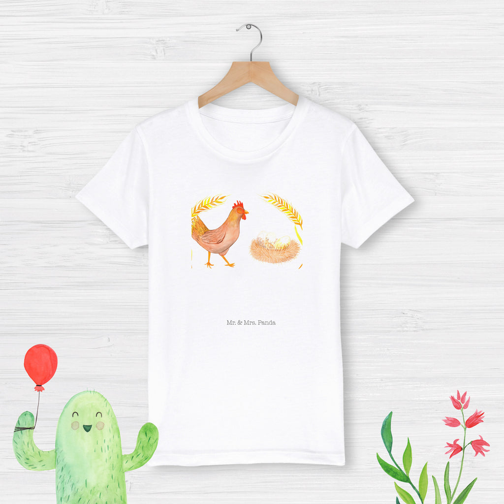 12-14 Jahre Kinder T-Shirt Huhn stolz Bauernhof, Hoftiere, Landwirt, Landwirtin, Hahn, Henne, Hühner, Eier, Hof, Landleben, Motivation, Geburt, Magie, Spruch, Schwangerschaft