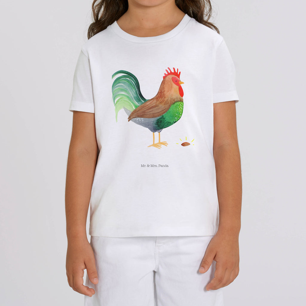 12-14 Jahre Kinder T-Shirt Hahn mit Korn Bauernhof, Hoftiere, Landwirt, Landwirtin, Hahn, Korn, Henne, Eier, Natur