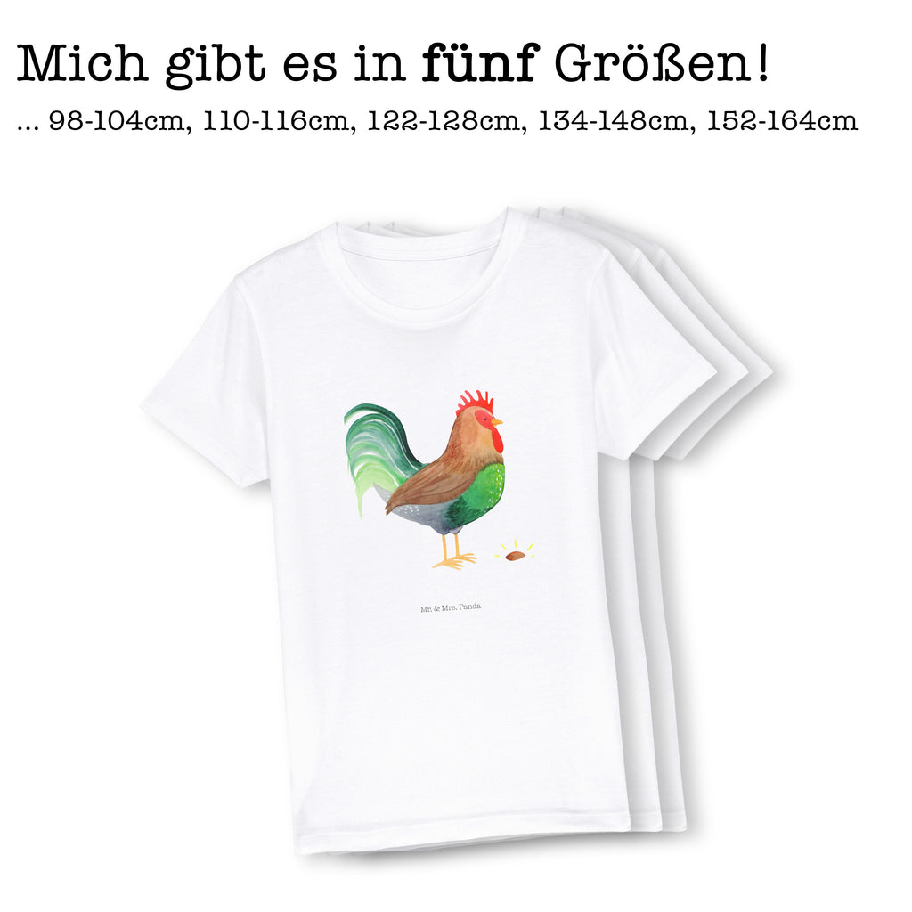 12-14 Jahre Kinder T-Shirt Hahn mit Korn Bauernhof, Hoftiere, Landwirt, Landwirtin, Hahn, Korn, Henne, Eier, Natur
