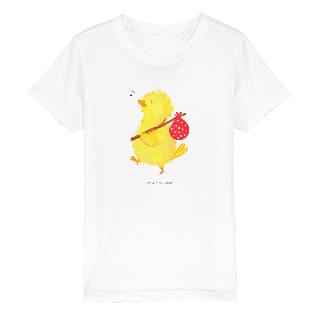 12-14 Jahre Kinder T-Shirt Küken Wanderer Ostern, Osterhase, Ostergeschenke, Osternest, Osterdeko, Geschenk zu Ostern, Küken, Osterei, Ostereier, Ei, Frühlingsgefühle, Freude, Grüße, liebe Grüße, Frohe Ostern, Ostergrüße, Flausen, Wunder, Reisen, Weltenbummler, Zeit, Zeitmanagement, Backpacker