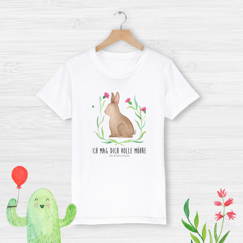 12-14 Jahre Kinder T-Shirt Hase sitzend Ostern, Osterhase, Ostergeschenke, Osternest, Osterdeko, Geschenk zu Ostern, Frohe Ostern, Ostergrüße, Osterblume, Liebe, Grüße, Hase, Kaninchen