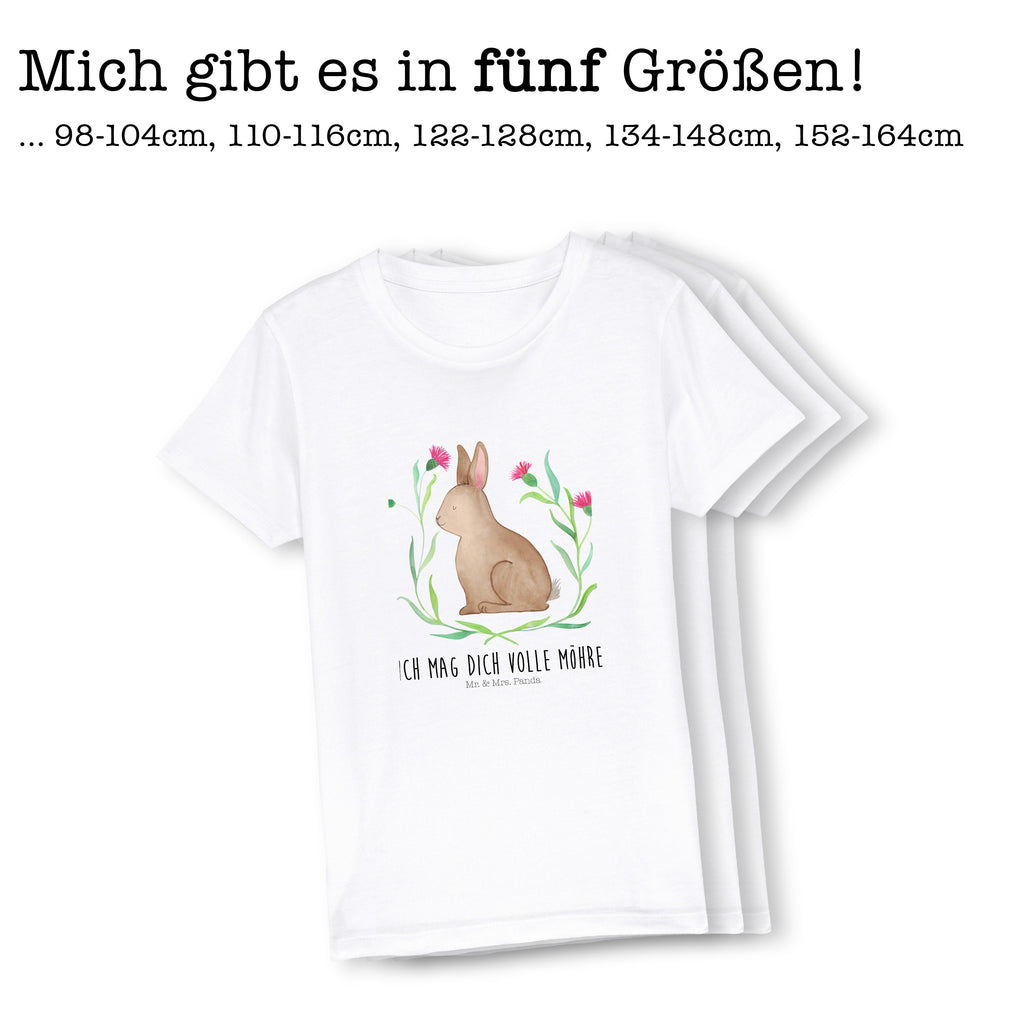 12-14 Jahre Kinder T-Shirt Hase sitzend Ostern, Osterhase, Ostergeschenke, Osternest, Osterdeko, Geschenk zu Ostern, Frohe Ostern, Ostergrüße, Osterblume, Liebe, Grüße, Hase, Kaninchen