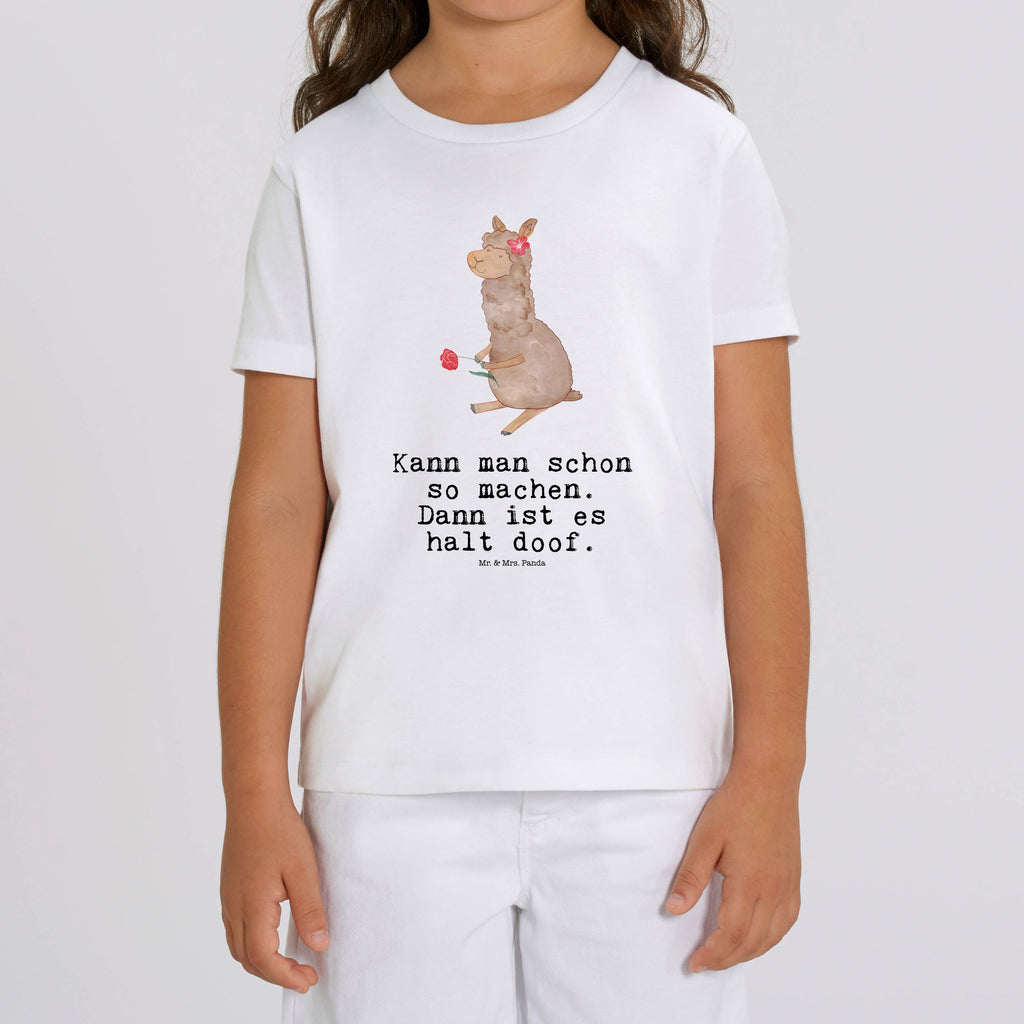 7-8 Jahre Kinder T-Shirt Alpaka Blume Alpaka, Lama, Blume, Lamas, Alpaka Zitat, Alpaka Spruch, Alpaka Dekor, Alpaka Geschenk, Alpaka Dekoration, Alpaka Witz, Motiv Alpaka