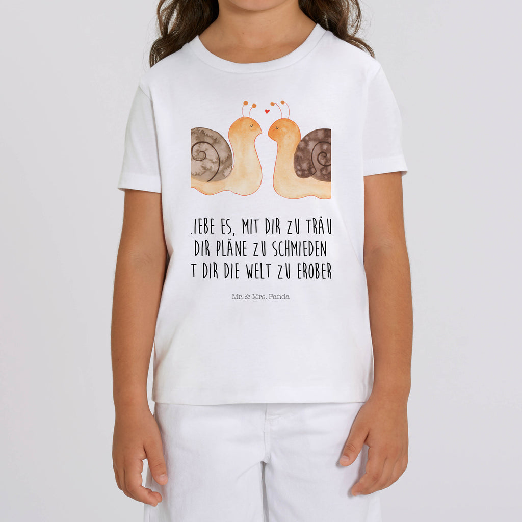 5-6 Jahre Kinder T-Shirt Schnecken Liebe Liebe, Partner, Freund, Freundin, Ehemann, Ehefrau, Heiraten, Verlobung, Heiratsantrag, Liebesgeschenk, Jahrestag, Hocheitstag