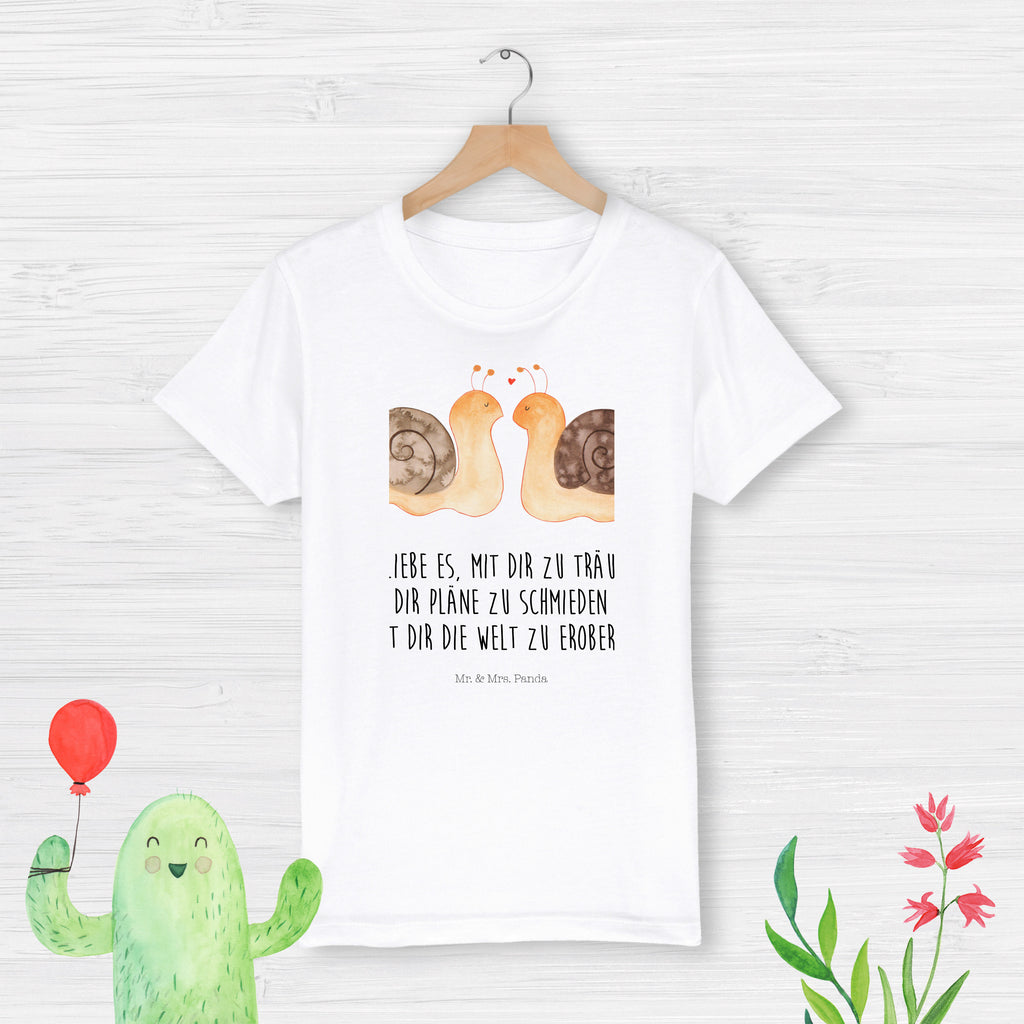 5-6 Jahre Kinder T-Shirt Schnecken Liebe Liebe, Partner, Freund, Freundin, Ehemann, Ehefrau, Heiraten, Verlobung, Heiratsantrag, Liebesgeschenk, Jahrestag, Hocheitstag