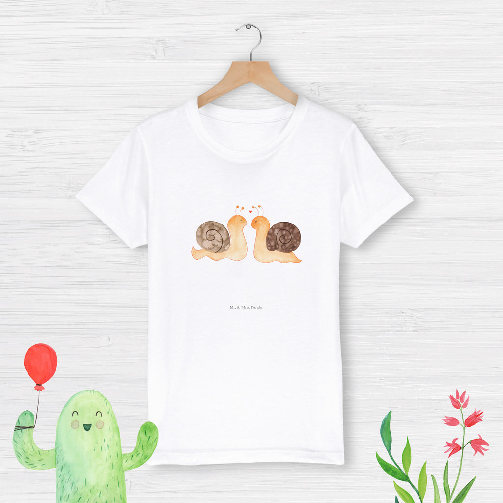 5-6 Jahre Kinder T-Shirt Schnecken Liebe Liebe, Partner, Freund, Freundin, Ehemann, Ehefrau, Heiraten, Verlobung, Heiratsantrag, Liebesgeschenk, Jahrestag, Hocheitstag