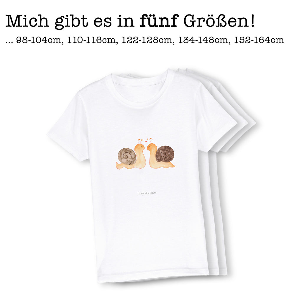 5-6 Jahre Kinder T-Shirt Schnecken Liebe Liebe, Partner, Freund, Freundin, Ehemann, Ehefrau, Heiraten, Verlobung, Heiratsantrag, Liebesgeschenk, Jahrestag, Hocheitstag