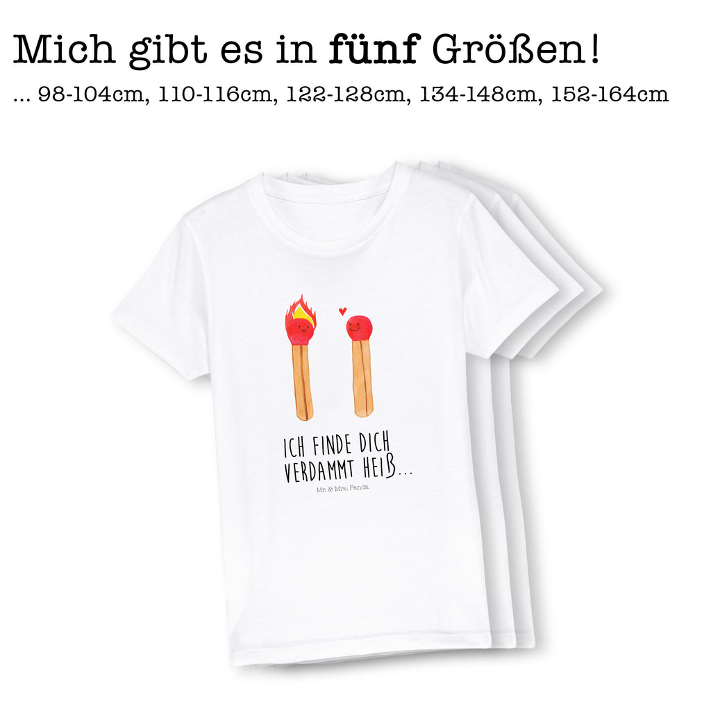 5-6 Jahre Kinder T-Shirt Streichhölzer Liebe, Partner, Freund, Freundin, Ehemann, Ehefrau, Heiraten, Verlobung, Heiratsantrag, Liebesgeschenk, Jahrestag, Hocheitstag, Streichhölzer