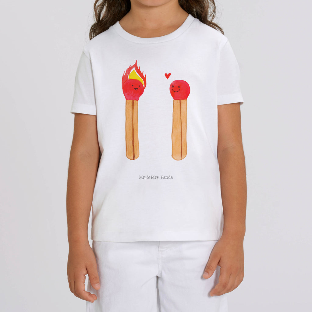 5-6 Jahre Kinder T-Shirt Streichhölzer Liebe, Partner, Freund, Freundin, Ehemann, Ehefrau, Heiraten, Verlobung, Heiratsantrag, Liebesgeschenk, Jahrestag, Hocheitstag, Streichhölzer