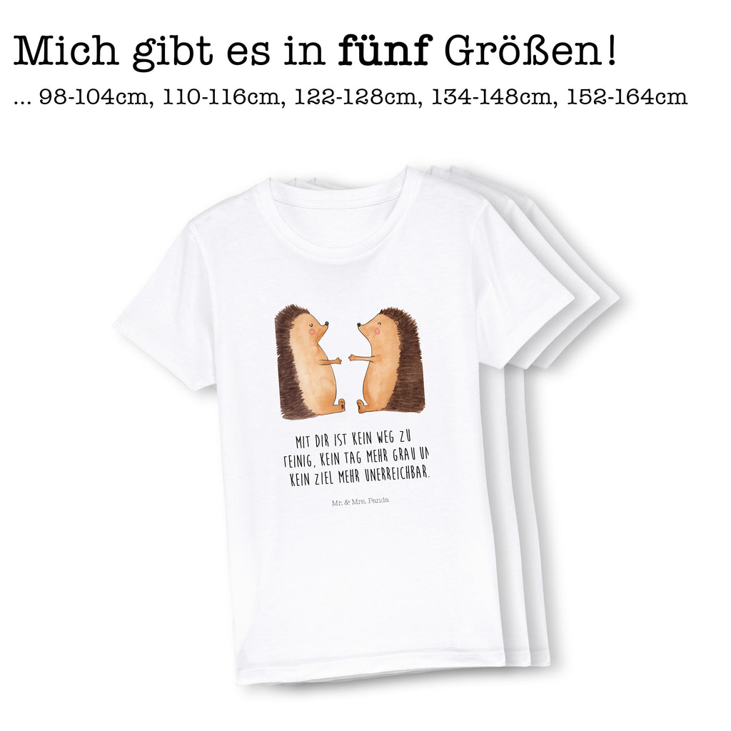 7-8 Jahre Kinder T-Shirt Igel Liebe Liebe, Partner, Freund, Freundin, Ehemann, Ehefrau, Heiraten, Verlobung, Heiratsantrag, Liebesgeschenk, Jahrestag, Hocheitstag, Verliebt, Verlobt, Verheiratet, Geschenk, Liebesbeweis, Hochzeitstag, Hochzeit, Igel