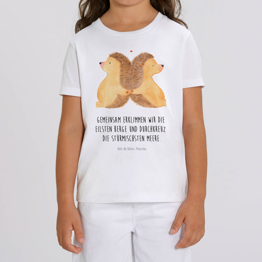 9-11 Jahre Kinder T-Shirt Igel händchenhaltend Liebe, Partner, Freund, Freundin, Ehemann, Ehefrau, Heiraten, Verlobung, Heiratsantrag, Liebesgeschenk, Jahrestag, Hocheitstag, Igel, Igelliebe, Hand in Hand, Liebesbeweis, große Liebe, Liebesbotschaft, Hochzeit, Lieblingsmensch, Gemeinsamkeit, Love, Geschenk für zwei