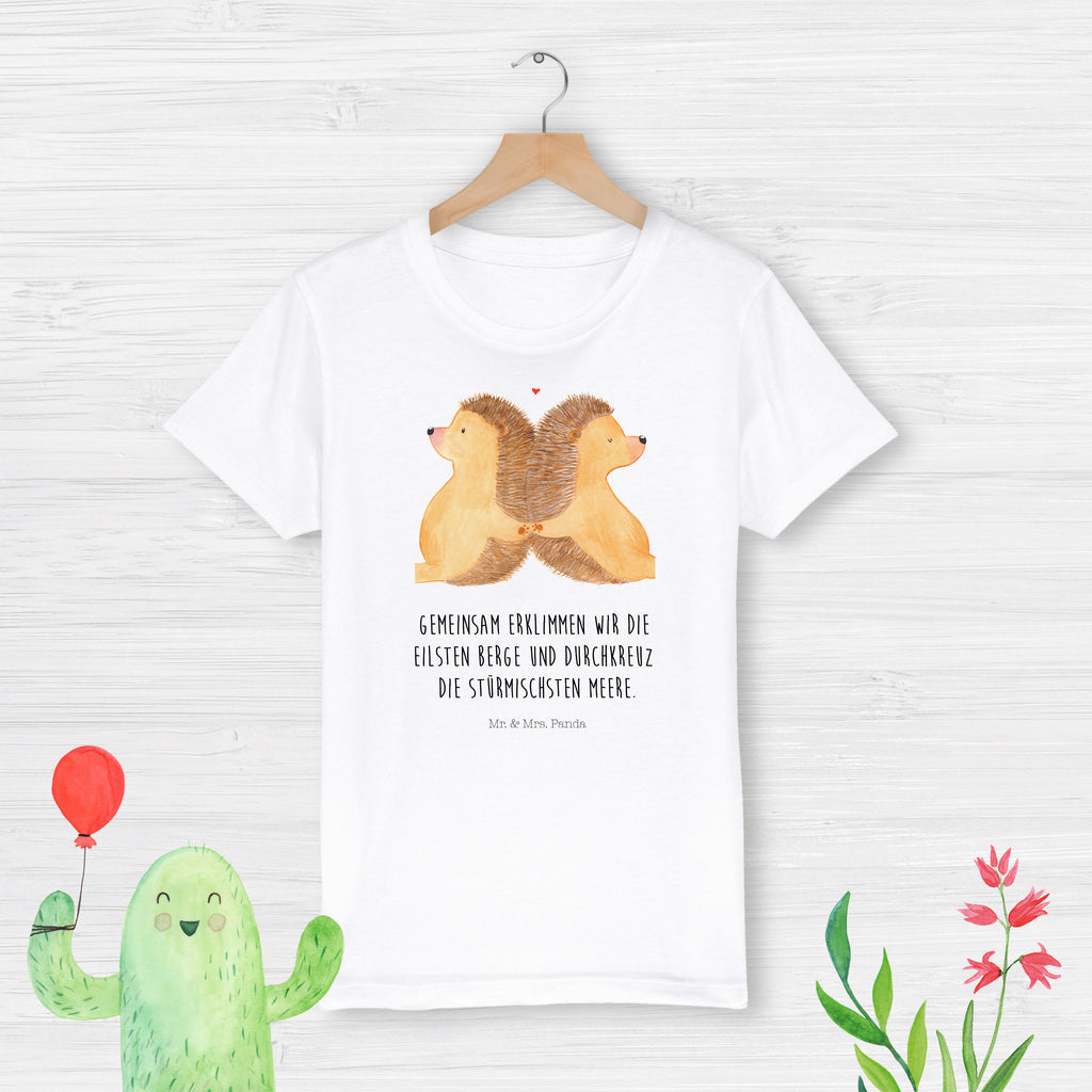 9-11 Jahre Kinder T-Shirt Igel händchenhaltend Liebe, Partner, Freund, Freundin, Ehemann, Ehefrau, Heiraten, Verlobung, Heiratsantrag, Liebesgeschenk, Jahrestag, Hocheitstag, Igel, Igelliebe, Hand in Hand, Liebesbeweis, große Liebe, Liebesbotschaft, Hochzeit, Lieblingsmensch, Gemeinsamkeit, Love, Geschenk für zwei